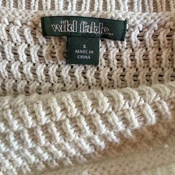 Wild Fable White and Red Crochet Skirt Set - Picture 6 of 9